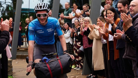  Ridin' North for youth mental health: Angus Norman sets off on 2000km ride