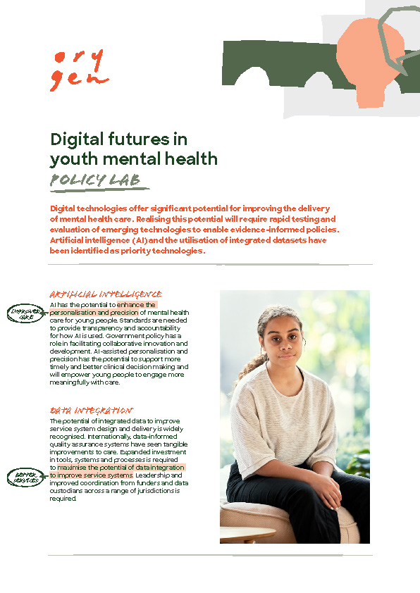 Digital Futures in Youth Mental Health