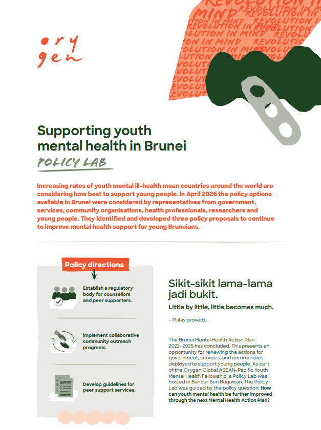 Supporting youth mental health in Brunei