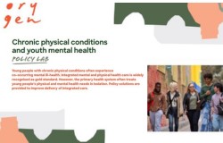 Chronic physical conditions  and youth mental health