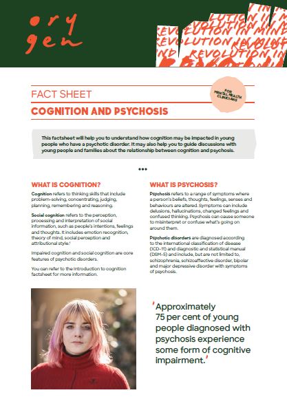 Cognition and psychosis