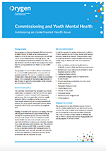 Commissioning and youth mental health