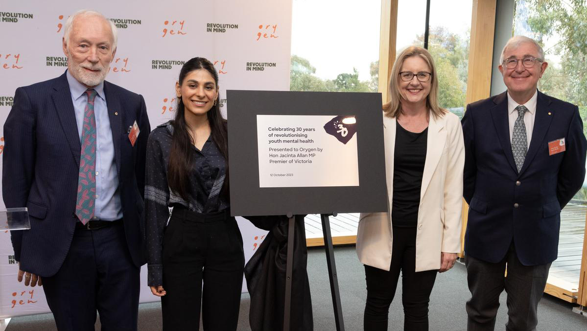 Orygen celebrates 30 years of revolutionising youth mental health with ...