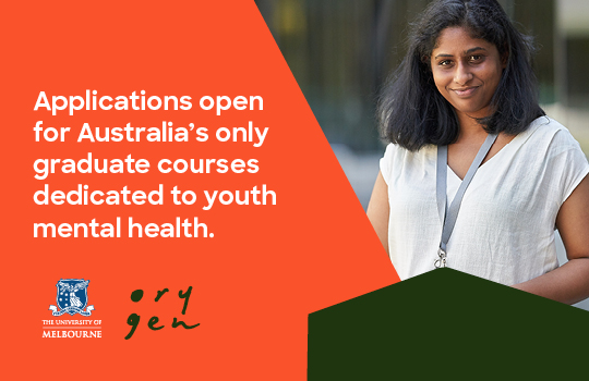  Applications open for Australia’s only graduate courses dedicated to youth mental health
