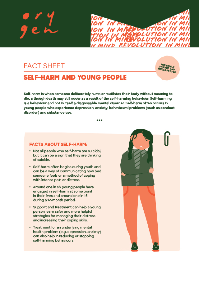 Self-harm and young people
