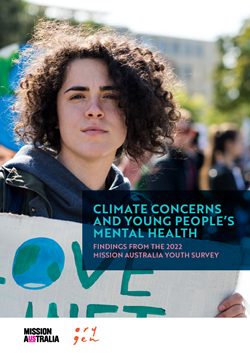 Climate concerns and young people's mental health