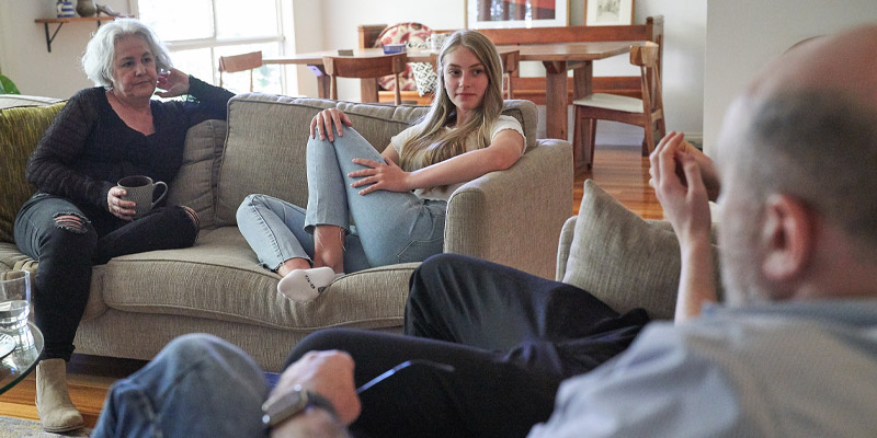 Engaging with young people and families about mental health
